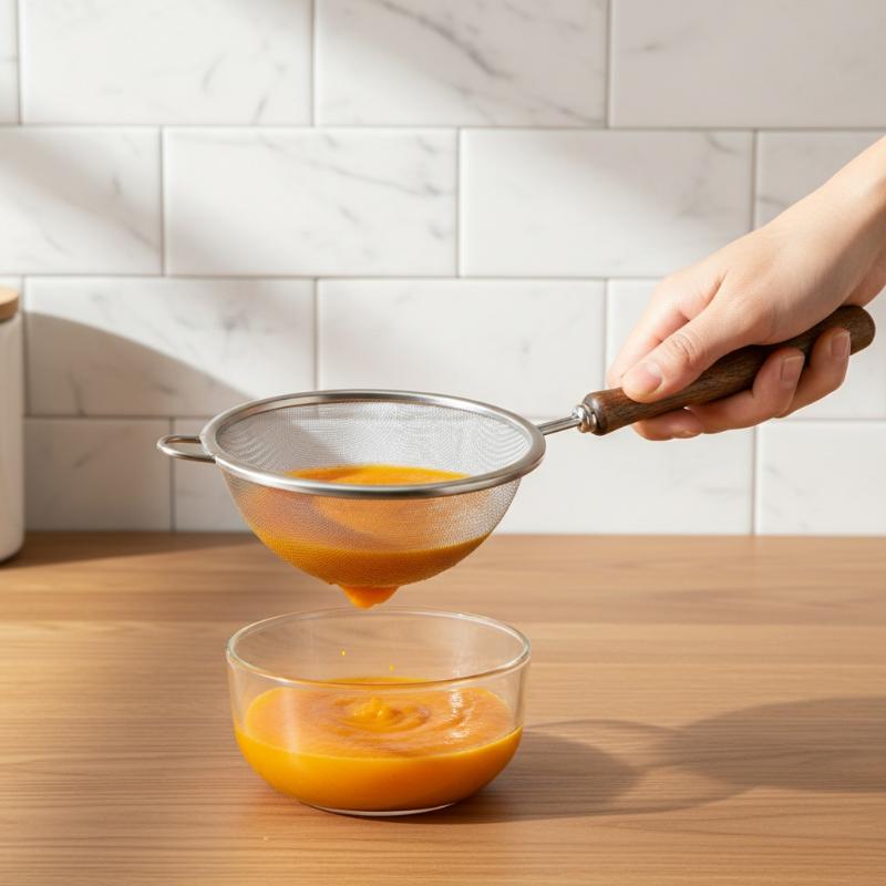 Baby Food Strainer - Детский дуршлаг для прикорма, из нержавеющей
