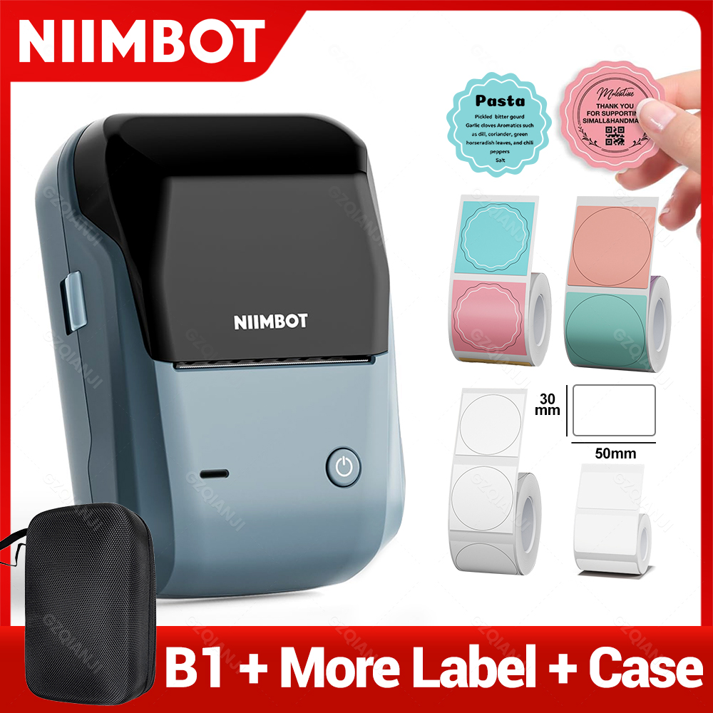 Baby Food Label - Niimbot B1 мини-термопринтер для этикеток, портативная