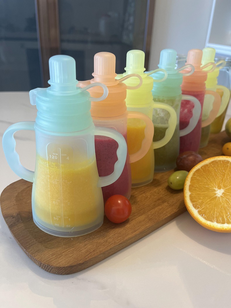 Новый многоразовый силиконовый – обзор и цена Baby Food Packaging