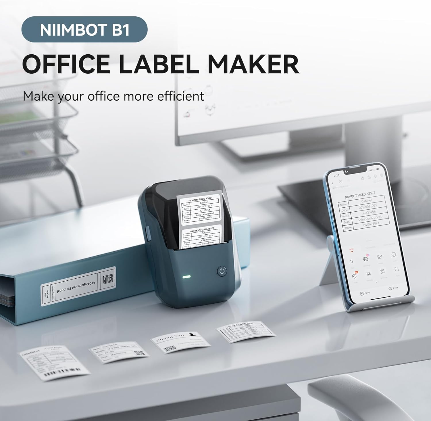 Niimbot B1 мини-термопринтер д – обзор и цена Baby Food Label