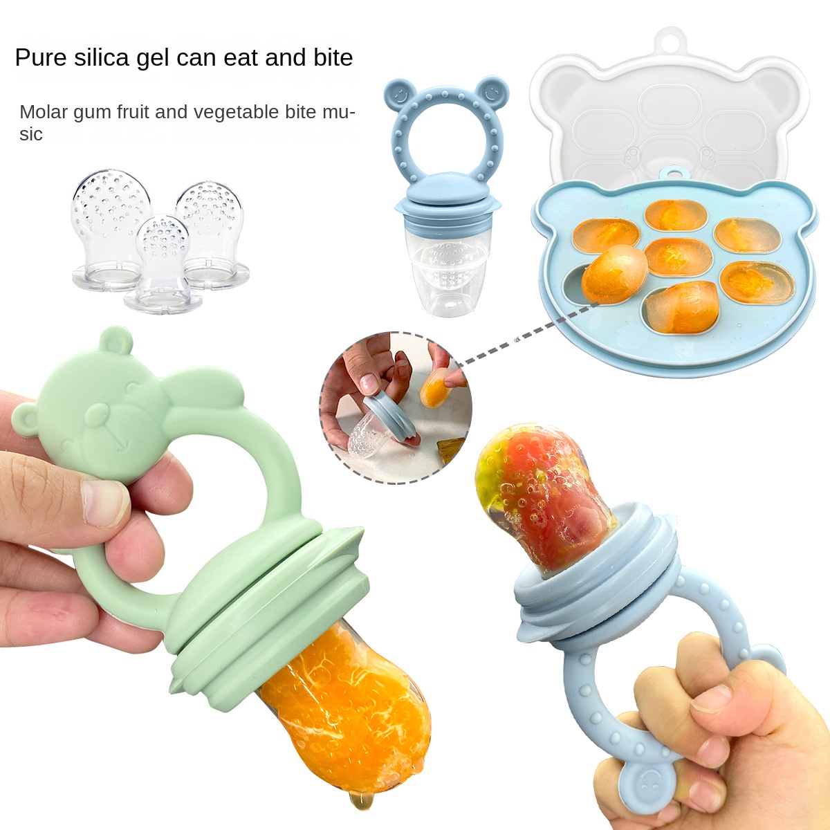 Детский Прорезыватель для зубо – обзор и цена Baby Food Bites